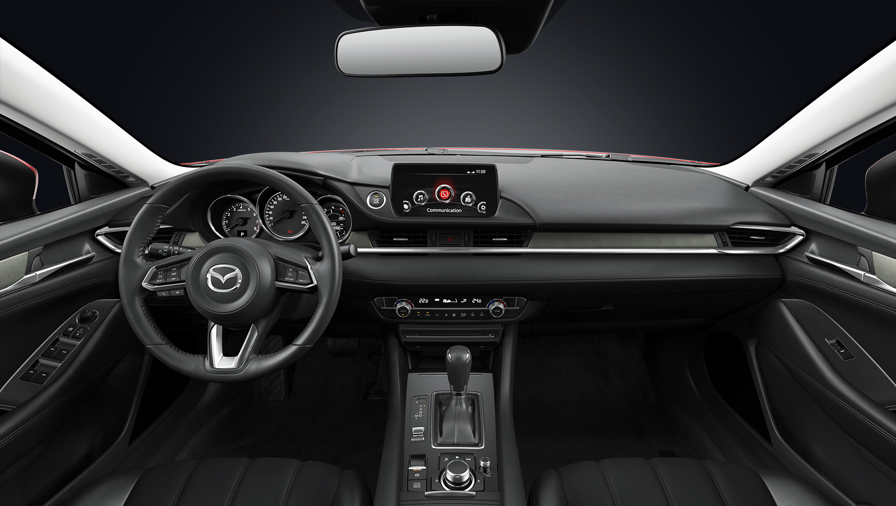 Mazda6 Interior Black Leather
