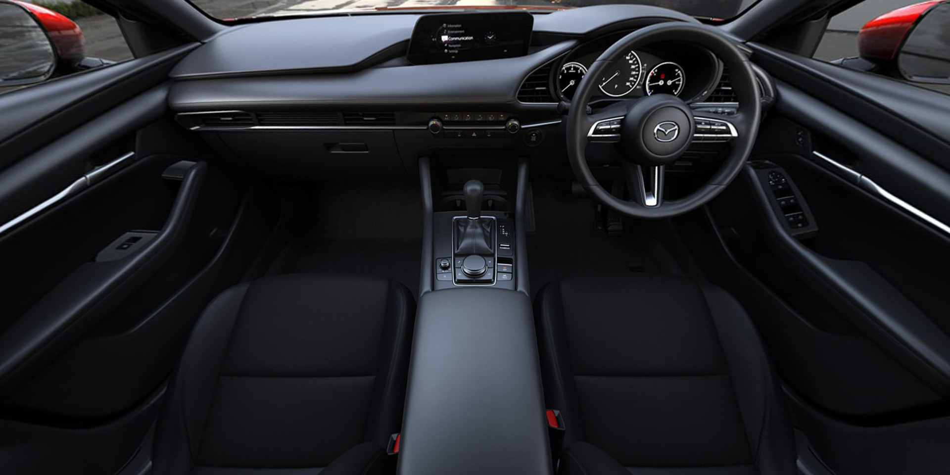Mazda 3 Black Cloth