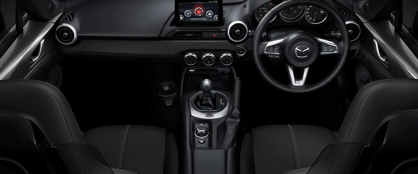 Mazda MX 5 Interior Black Leather